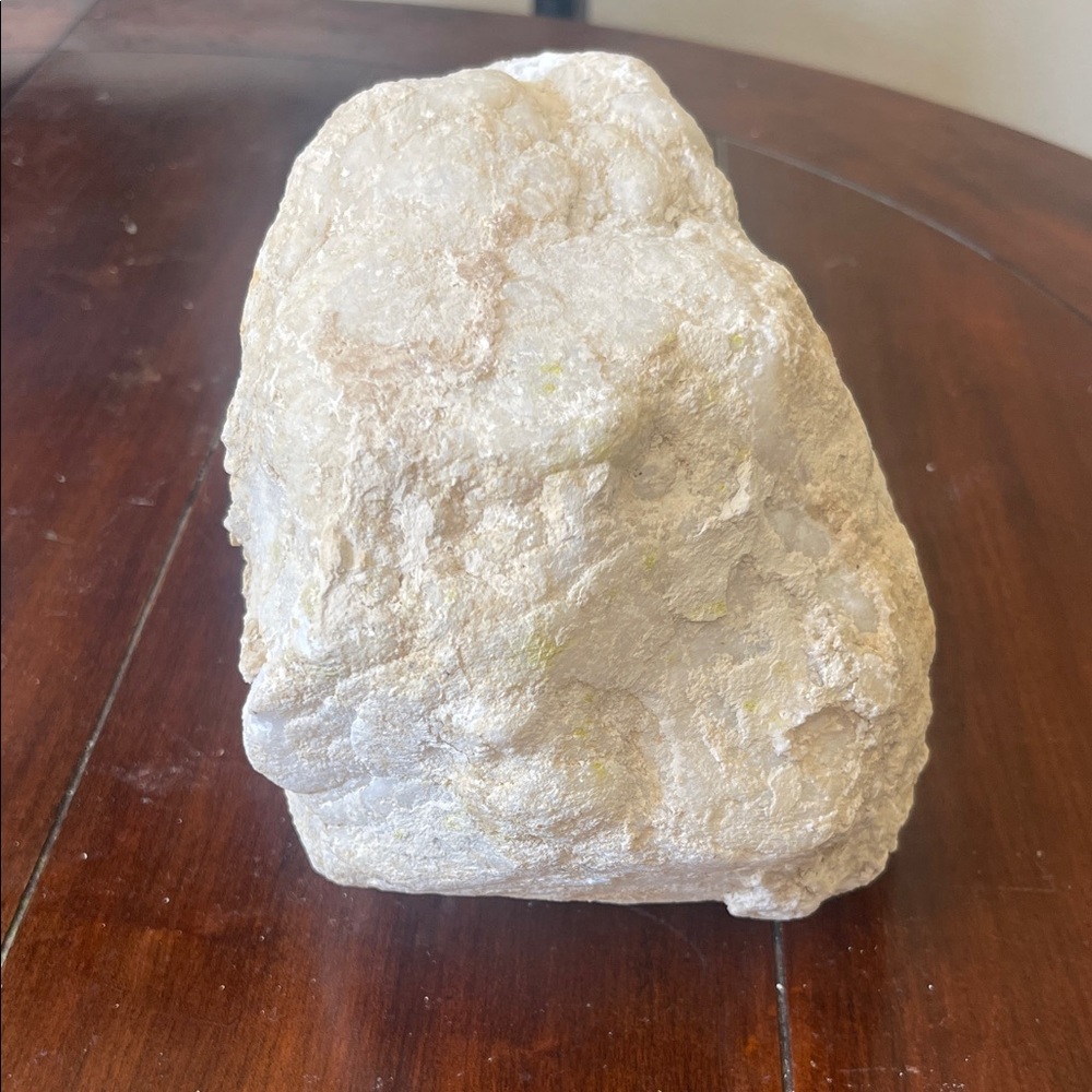 Natural White Geode Crystal - Picture 5 of 9